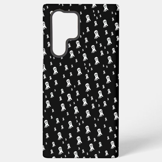 Dark Halloween Ghosts Samsung Galaxy Hoesje (Achterkant)