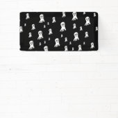 Dark Halloween Ghosts Spandoek (Insitu)