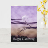 dARK Halloween Greetings Kaart (Gele Bloem)