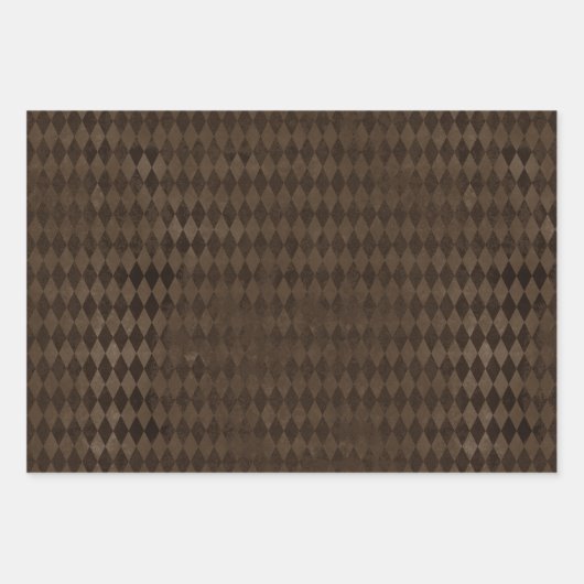 Dark Harlequin Trio Inpakpapier Vel (Voorkant 2)