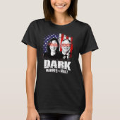 Dark Harris Walz 2024 T-shirt (Voorkant)