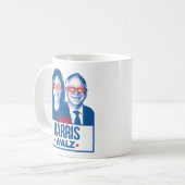 Dark Harris Walz Koffiemok (Voorkant links)