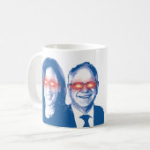 Dark Harris Walz Koffiemok (Voorkant links)