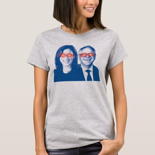 Dark Harris Walz T-shirt (Voorkant)