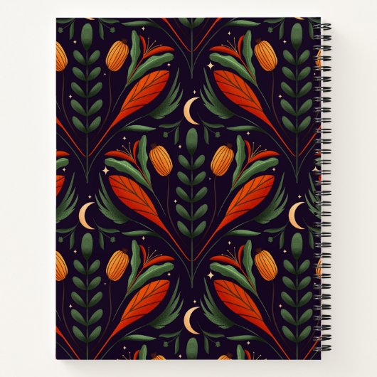 Dark Harvest Spiral Notitieboek (Achterkant)