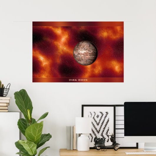 Dark Haven Poster (Thuiskantoor)