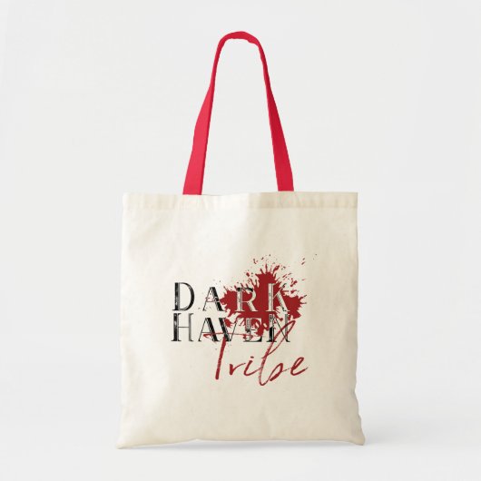 Dark Haven Tribe Canvas tas (Voorkant)