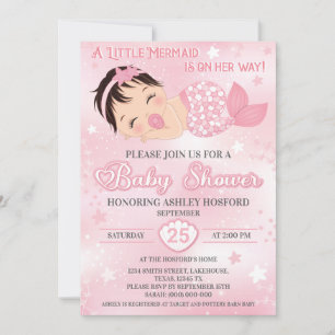 Dark Hazard Baby shower Invitation Kaart