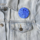 Dark Heart Bokeh Pattern One Ronde Button 5,7 Cm (In situ)