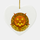 Dark Heart Jack O' Lantern Ornament (Achterkant)
