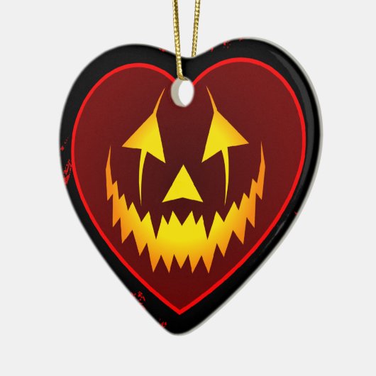 Dark Heart Jack O' Lantern Ornament (Links)