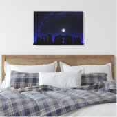Dark Henge Canvas Afdruk (Insitu (Slaapkamer))