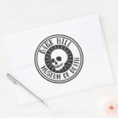 Dark Hill Museum of Death Skull Sticker (Envelop)