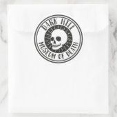 Dark Hill Museum of Death Skull Sticker (Tas)