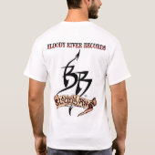 Dark Hills Gang - T-shirt van Bloody River Records (Achterkant)