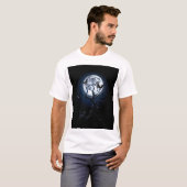 Dark Horror Art – Spooky Halloween-Inspired Design T-shirt (Voorkant volledig)