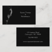 Dark Horse gepersonaliseerd Visitekaartje (Voorkant / Achterkant)