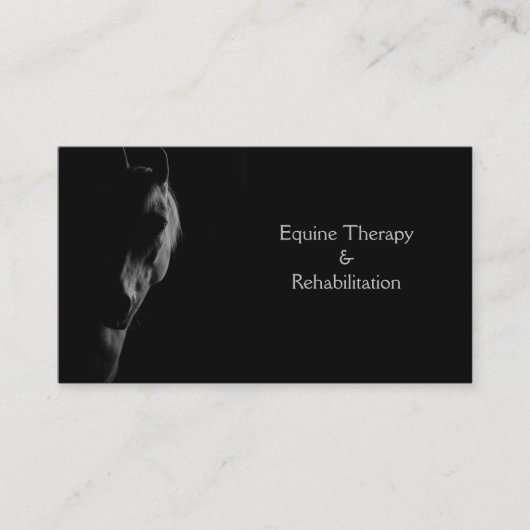 Dark Horse gepersonaliseerd Visitekaartje (Voorkant)