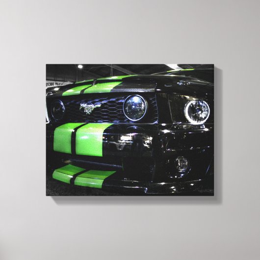 Dark Horse II Canvas Afdruk (Voorkant)