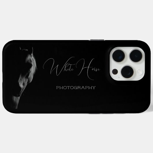 Dark Horse Persoonlijk gemaakt Case-Mate iPhone Case (Achterkant (horizontaal))
