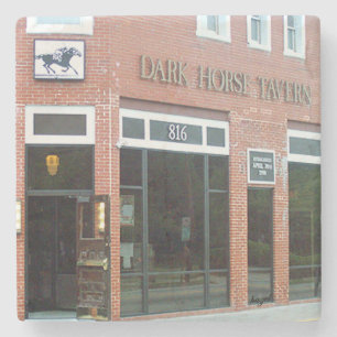 Dark Horse, Virginia Highland Atlanta Marble Stone Stenen Onderzetter