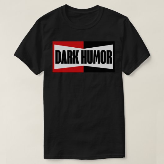 Dark Humor Champion T-shirt (Design voorkant)
