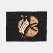 Dark Humor Cynical Sarcastic Emotional Honesty Pes Fleece Deken (Voorkant (Horizontaal))