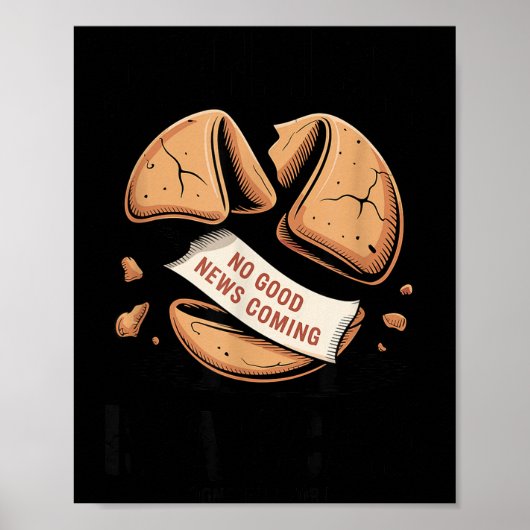 Dark Humor Cynical Sarcastic Emotional Honesty Pes Poster (Voorkant)