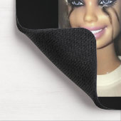 Dark Humor Doll Smoking Selfie Parodie Muismat (Hoek)