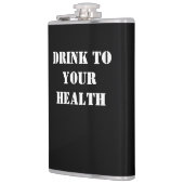 Dark Humor Flask by Skullnskin / J. H. Thornton Heupfles (Links)