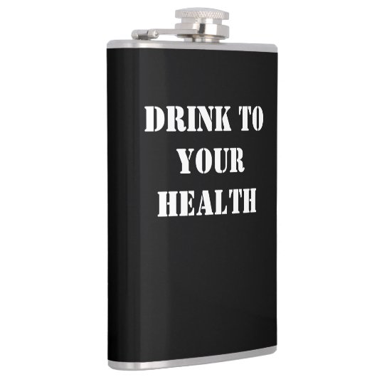 Dark Humor Flask by Skullnskin / J. H. Thornton Heupfles (Rechts)