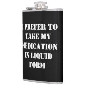 Dark Humor Flask by Skullnskin / J. H. Thornton Heupfles (Links)