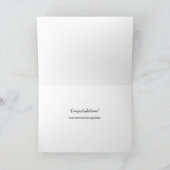 Dark Humor Marriage Joke Engagement & Wedding Card Kaart (Binnen)