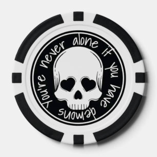 Dark Humor Poker Chips, cadeau voor gamers Chips