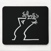 Dark Humor Sarcasm Funny Quote Witty Irony Office  Muismat (Voorkant)