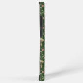 Dark Hunter Green Fungi Seamless Sophisticated Samsung Galaxy Hoesje (Rechterkant)