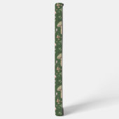 Dark Hunter Green Fungi Seamless Sophisticated Samsung Galaxy Hoesje (Linkerkant)