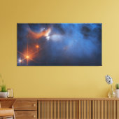 Dark Icy Molecular Cloud | JWST Canvas Afdruk (Insitu (Woonkamer))