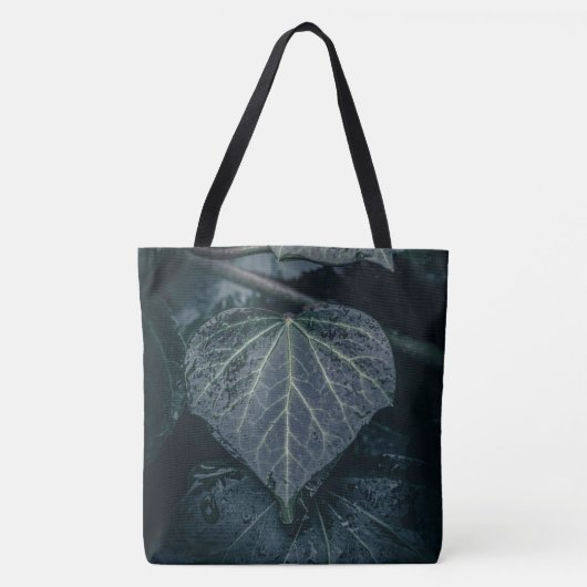 Dark Ivy Natuur Foto Tote Bag (Voorkant)