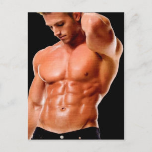 Dark Jeans Hunk Briefkaart