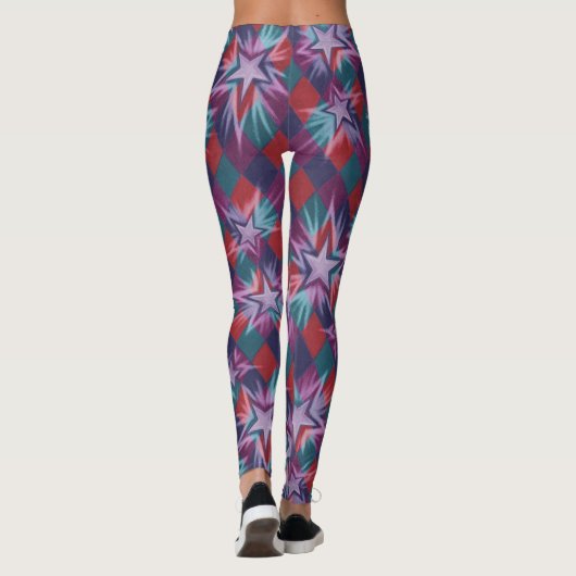 Dark Jester all over print leggings (Achterkant)