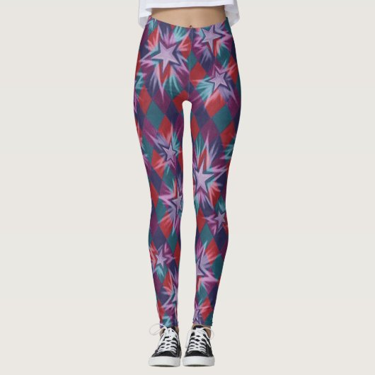 Dark Jester all over print leggings (Voorkant)