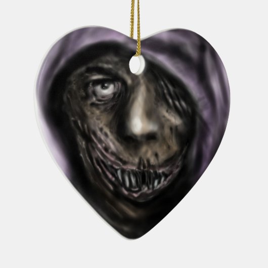 Dark Joker Keramisch Ornament (Rechts)