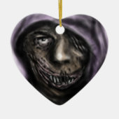Dark Joker Keramisch Ornament (Voorkant)