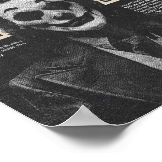 Dark Joker Poster – Gritty Urban Clown Mask Art (Hoek)