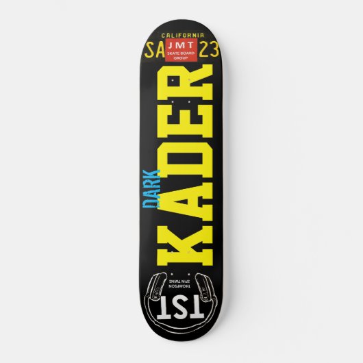 DARK KADER Skateboard (Voorkant)