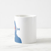 Dark Kamala Harris 2024 Koffiemok (Center)