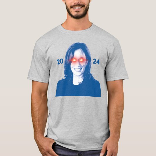 Dark Kamala Harris 2024 T-shirt (Voorkant)