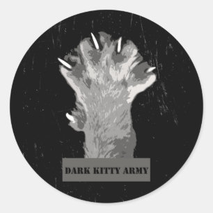 Dark Kat Army Stickers