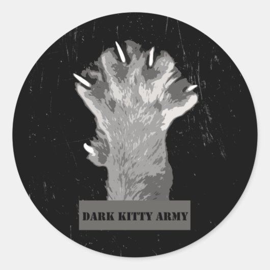 Dark Kat Army Stickers (Voorkant)